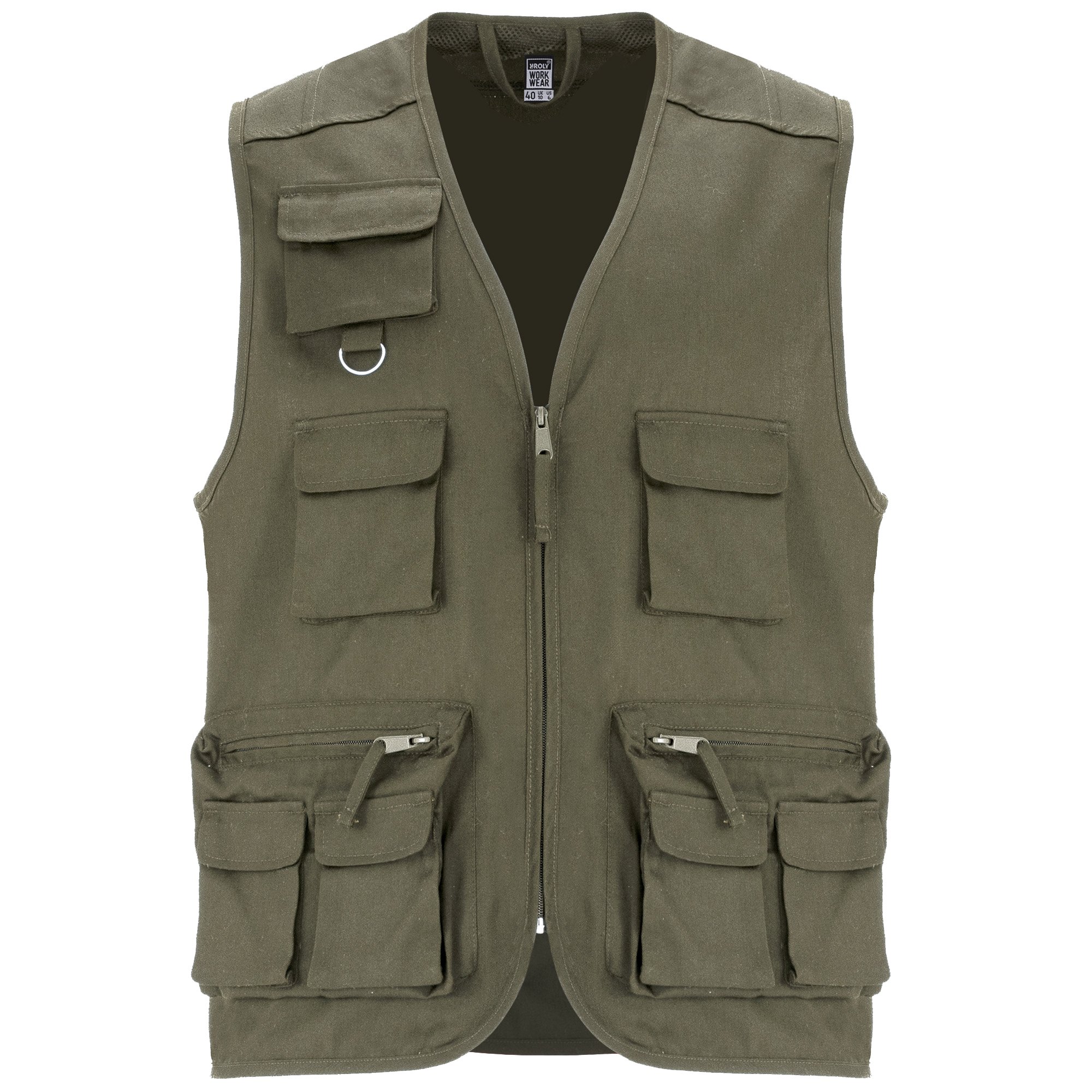 Multi-pocket Work Vest