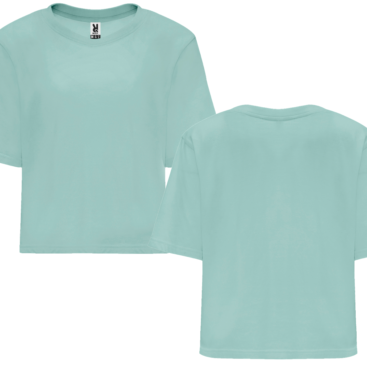 Custom Cropped T-shirt (6687)