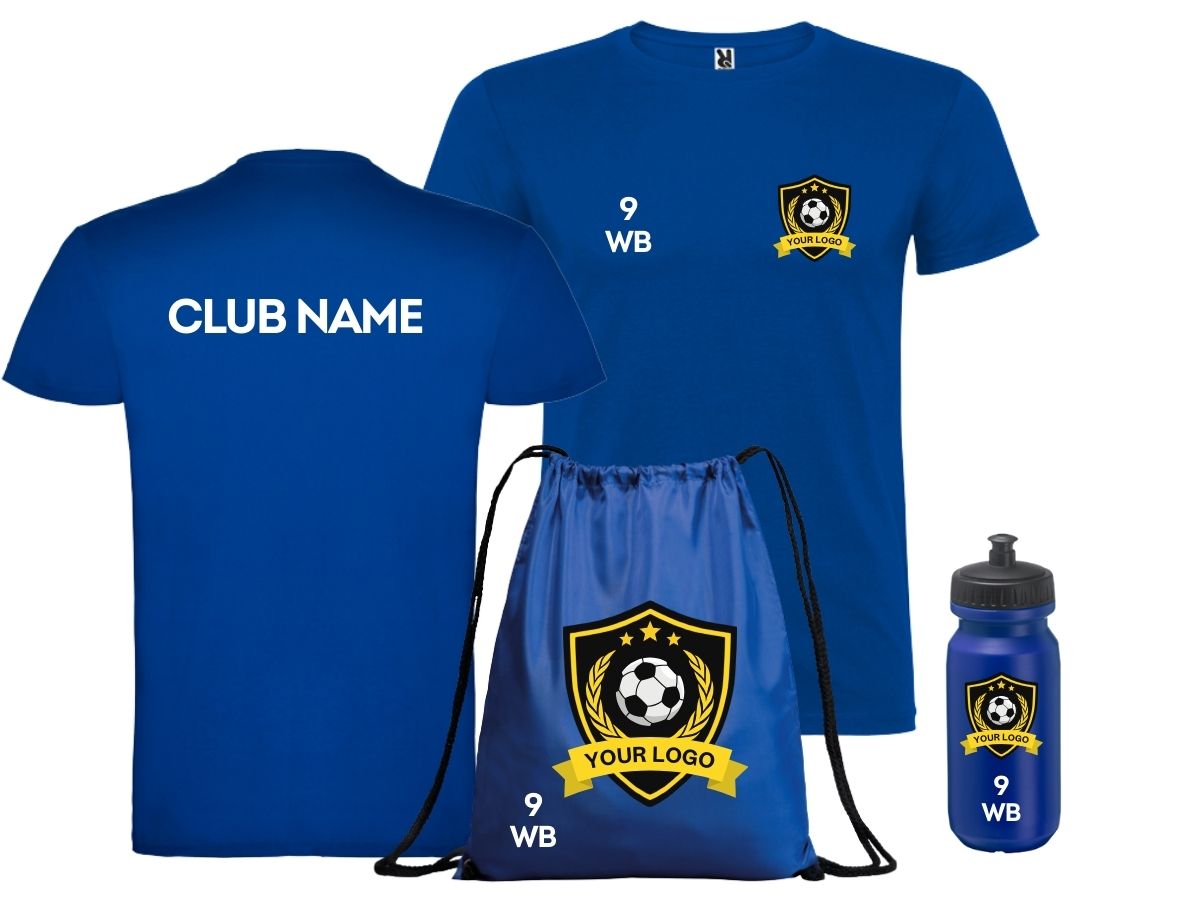 Sports Club Set - Shirts, Bag, Bottle