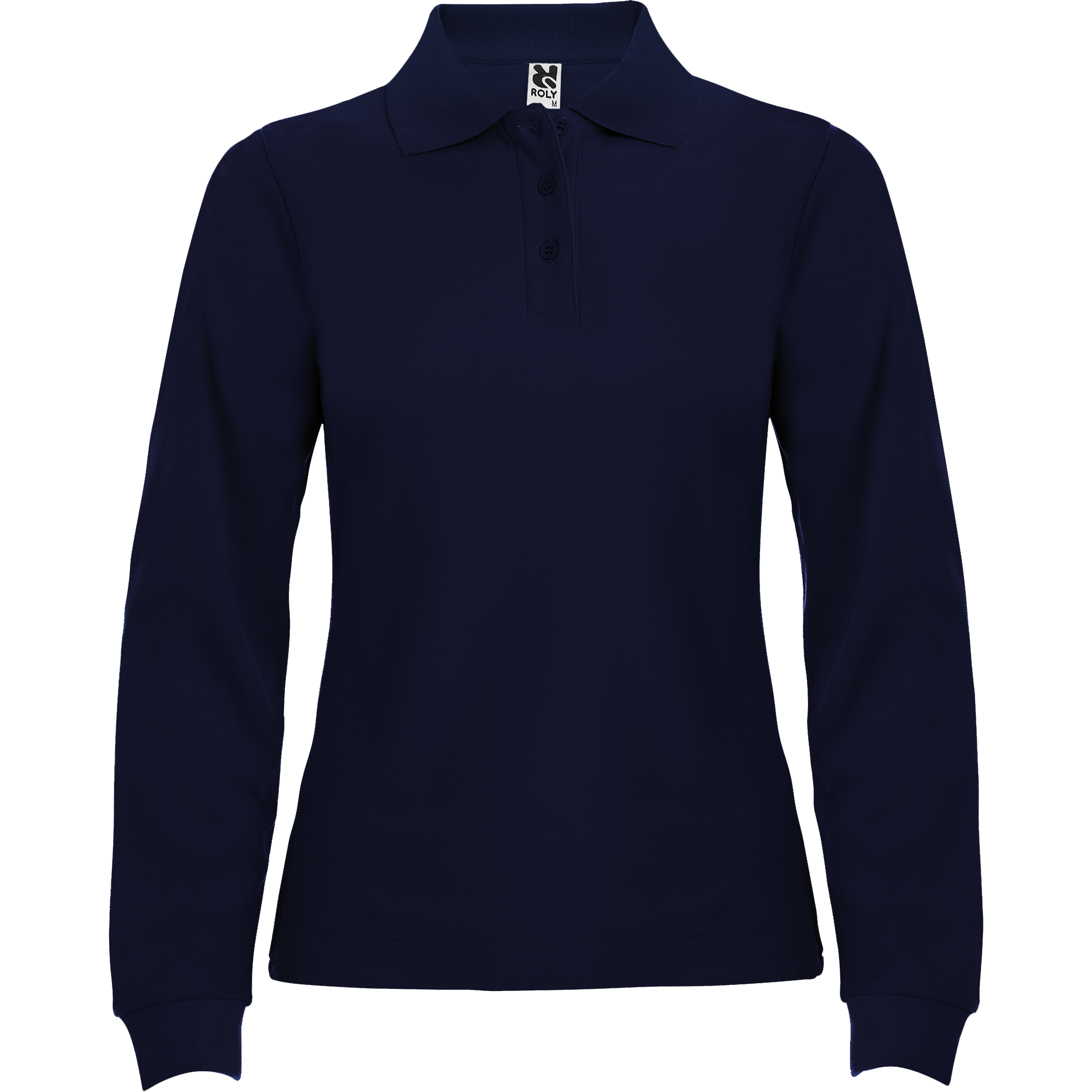 Cotton Long Sleeved Polo Shirt (Woman)