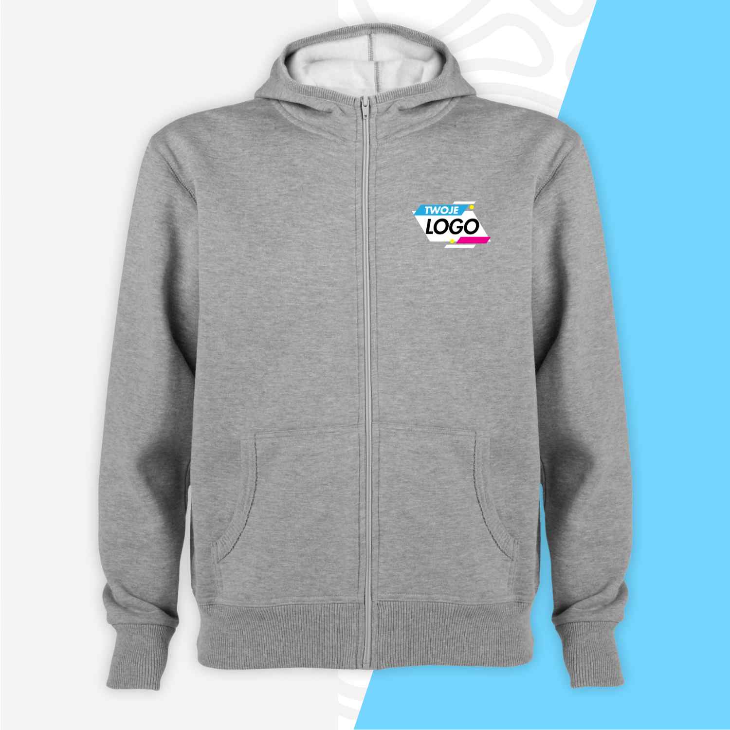 Custom Zippered Hoodie